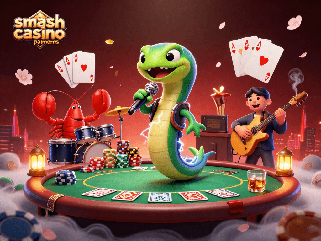 Visualisez les méthodes de paiement de smash casino paiements avec un concert sous-marin animé.