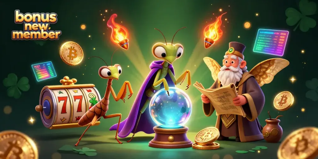 Engage with the exciting bonus new member promotion for slots as mystical characters reveal hidden fortunes.